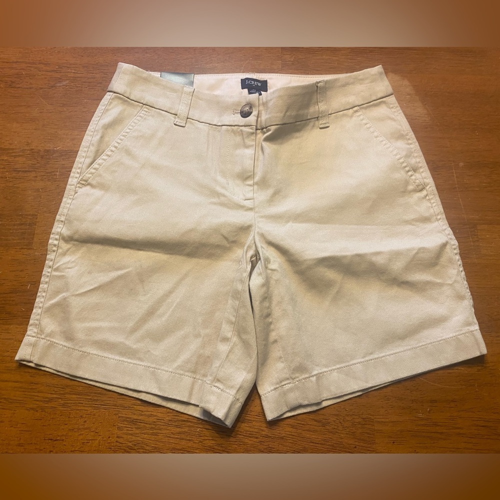J. Crew Women's Chino Shorts NWT